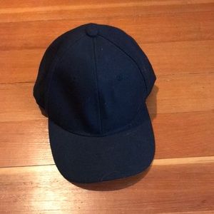 Black ball cap